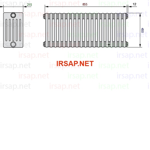 Радиатор IRSAP Tesi 60450/19 T14 CL 01